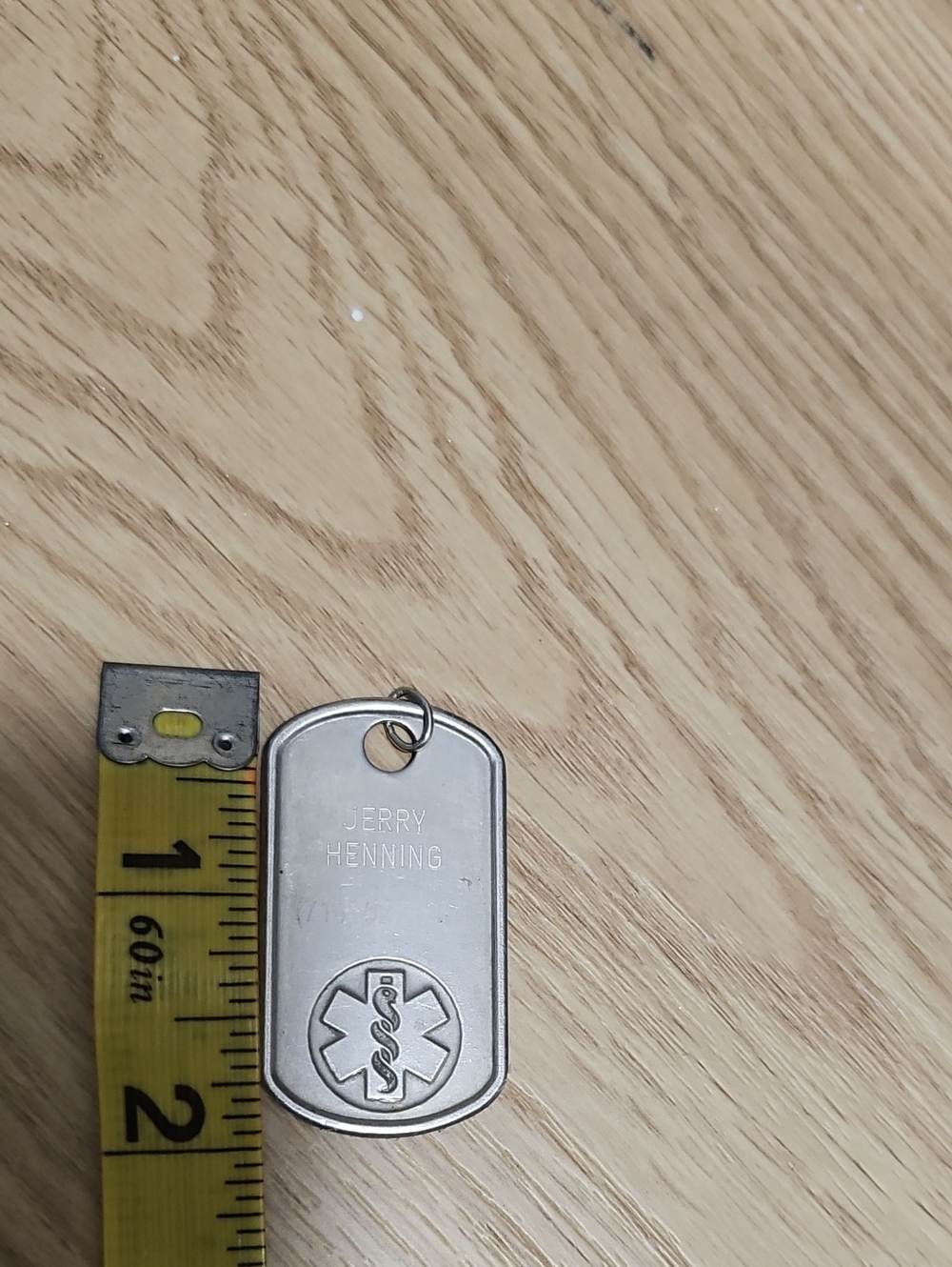 Sterling Silver Medical ID